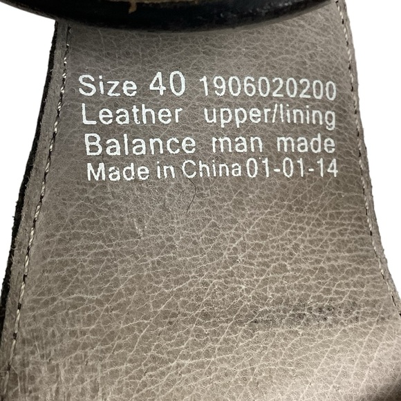 DANSKO Fern Studded Wedge Leather Buckle Platform Sandals #1906020200 - Picture 11 of 13